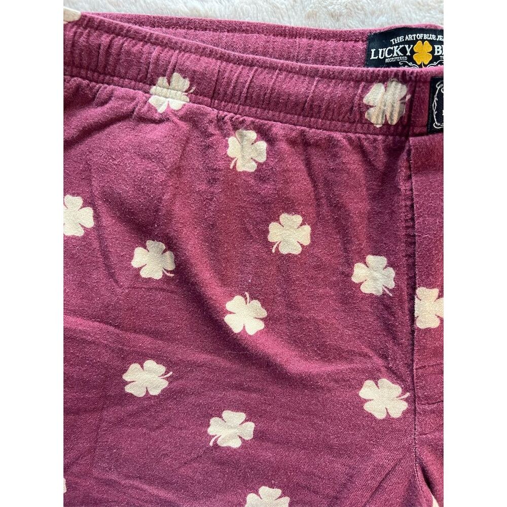 Lucky Brand Men's Baggy Lounge Pants Multicolor Size L Standard Red - Picture 6 of 8
